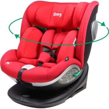 Ding - Autostoel - I-Size - Mace - Rood  - 40 - 105 cm 