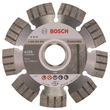 Bosch diamant-doorslijpschijf 150x22,23 Best for Concrete (475526)
