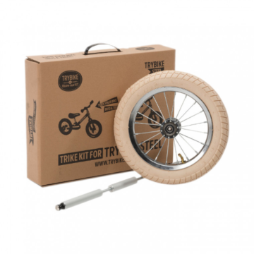 Trybike Steel Vintage Trike Kit  -KLEUR: WIT-