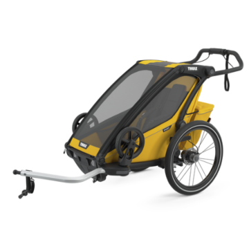 Thule | Remorque à vélo | Chariot Sport 1 | Spectra Yellow