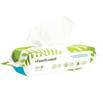 Earth Rated Dog Wipes Composteerbaar Geurloos
