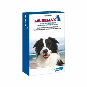Milbemax Grote Hond 2 tabletten
