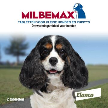 Milbemax Kleine Hond/Puppy 4 tabletten