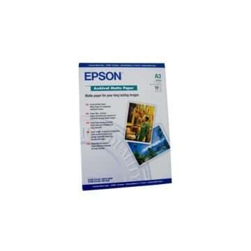 Epson Archival Mat   Papier A 3, 50 vel    192 g    S 041344 (265641)