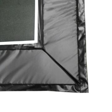 Etan Ultraflat rechthoekige trampoline beschermrand 366 x 414 zwart