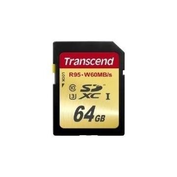 Transcend SDXC              64GB Class 10 UHS-I U3 Ultimate (815843)