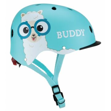 Globber Helm Elite Lights  Blue Buddy - Babyhuys.com