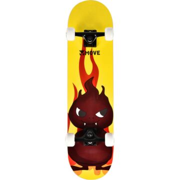 Move Skateboard 31inch - Fire Yellow - 4260199220313 - Babyhuys.com