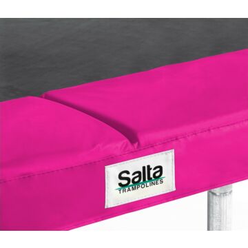 Salta Trampolinkante rechteckig - Rosa - 153 cm x 214 cm (597P)