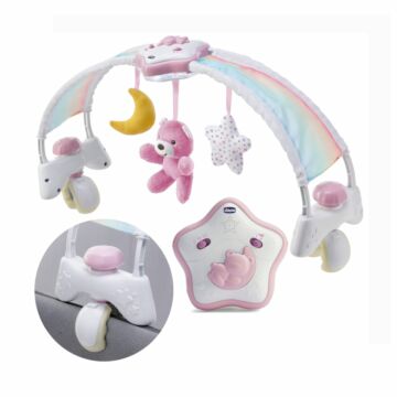 Chicco Rainbow Sky - Bed Arch Pink - BabyHuys.nl