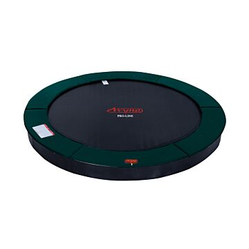 Avyna Avyna Pro-Line FlatLevel trampoline set 10 ø305 cm - Groen | NU MET GRATIS AFDEKHOES (TEPL-10-FL)