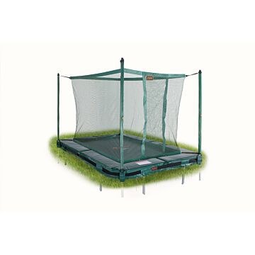 Avyna PROLINE 215x155 InGround trampoline met net - Groen (TEPL-203-I-COMBI)