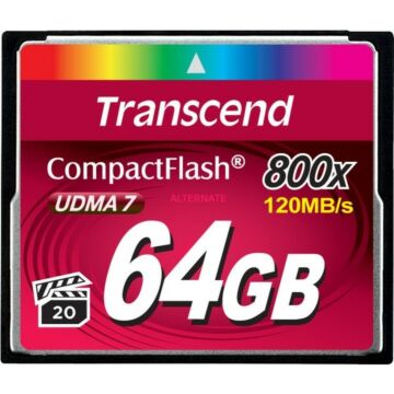 Transcend Compact Flash     64GB 800x (768691)