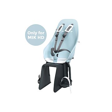 URBAN IKI Fietsstoeltje - Achterop - MIK HD - Aotake Light Blue + Shinju White | Wohi.nl