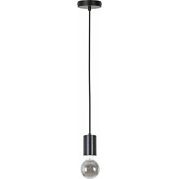 Light & Living Hanglamp Ø8x120 cm VIDAR mat zwart incl lamp