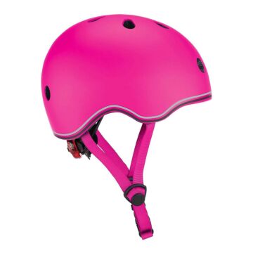 Globber Helm Go Up Lights Roze - Babyhuys.com