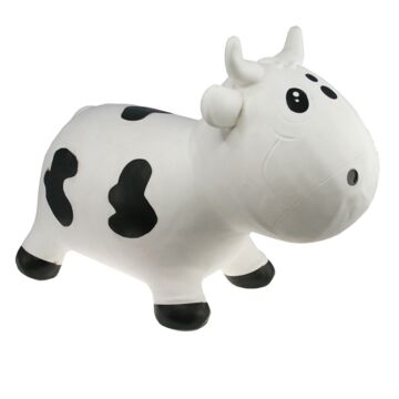 KidzzFarm Skippy Koe Milk cow Junior Black & White | Zijaanzicht | Babyhuys