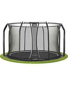 Salta Royal Baseground Sports - Trampoline - ø 251 cm - Zwart +Safety Net
