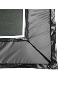 Etan Ultraflat trampoline beschermrand vierkant 294 x 294 zwart