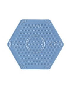 Sicherungsperlen Grundplatte Hexagon Small Transparent (2672230)