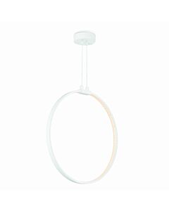 Home Sweet Home LED Eclips Ø 35 cm Hanglamp in White - Wohi.nl