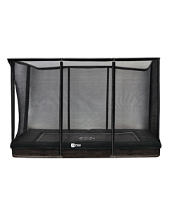 Etan Premium rechthoekige inground trampoline met net 380 x 275 cm / 1259 zwart