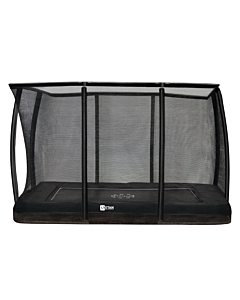 Etan Premium rechthoekige inground trampoline met net deluxe 380 x 275 cm / 1259 zwart
