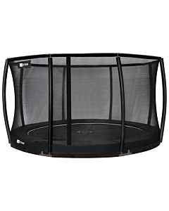 Etan Premium inground trampoline met net deluxe 427 cm / 14ft zwart