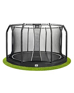Salta Trampoline Premium Ground met Net - Black - 251 cm (5851A)