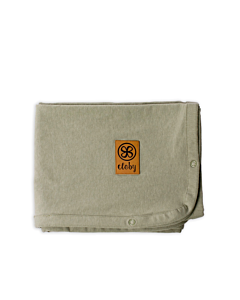 Cloby Multifunctionele UV Zonnedoek Groen - UPF 50+ - 95x73 cm | Babyhuys.com