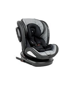 Kikkaboo Car seat 0-1-2-3 (0-36 kg) Stark ISOFIX Light Grey 2023