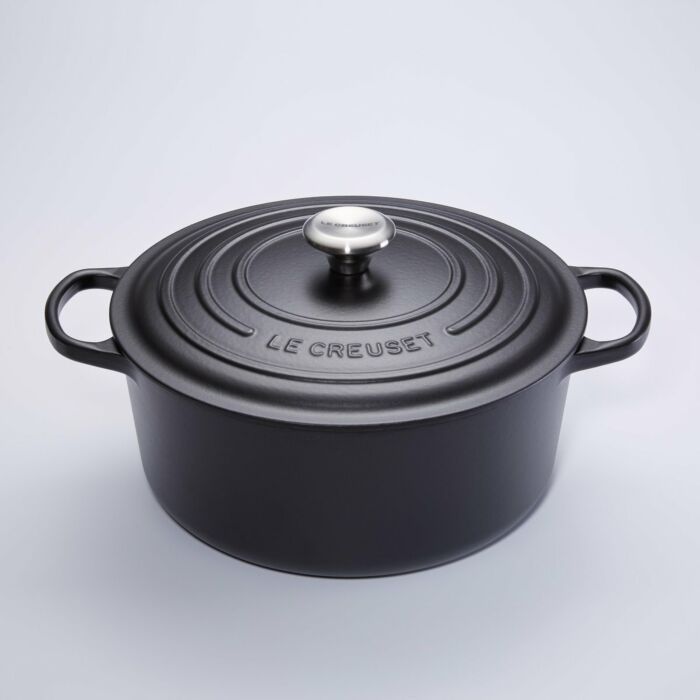 Le Creuset | Braadpan | Rond | 30 cm | Zwart