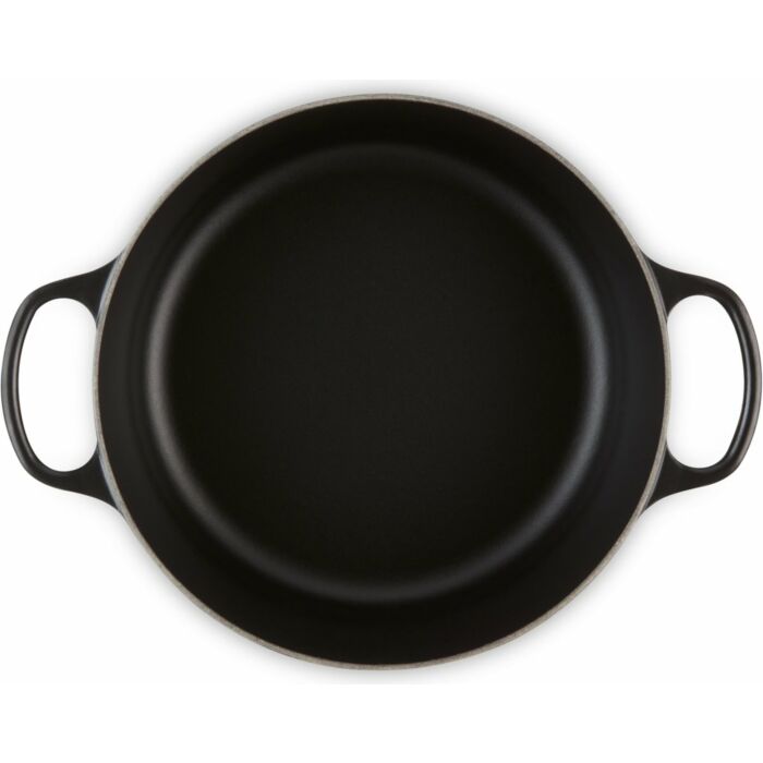 Le Creuset | Braadpan | Rond | 30 cm | Zwart