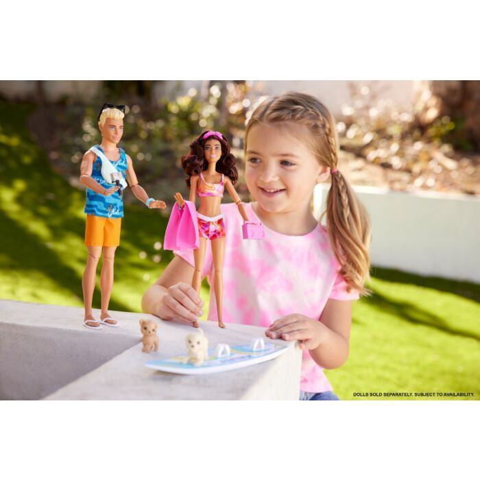 Barbie | Beach Pop | Met Surfplank