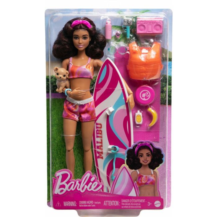 Barbie | Beach Pop | Met Surfplank