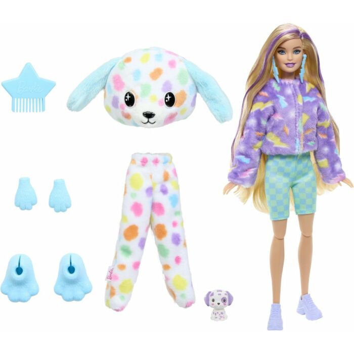 Barbie Cutie Reveal Color Dream | Wit/Blauw | Maat 5718636