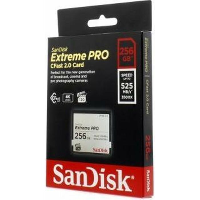 SanDisk | CFAST 2.0 | 256GB Extreme Pro | VPG130