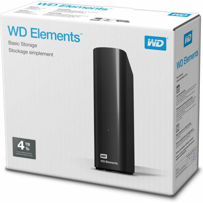 Western Digital | WD Elements | 4TB | Desktop USB 3.0