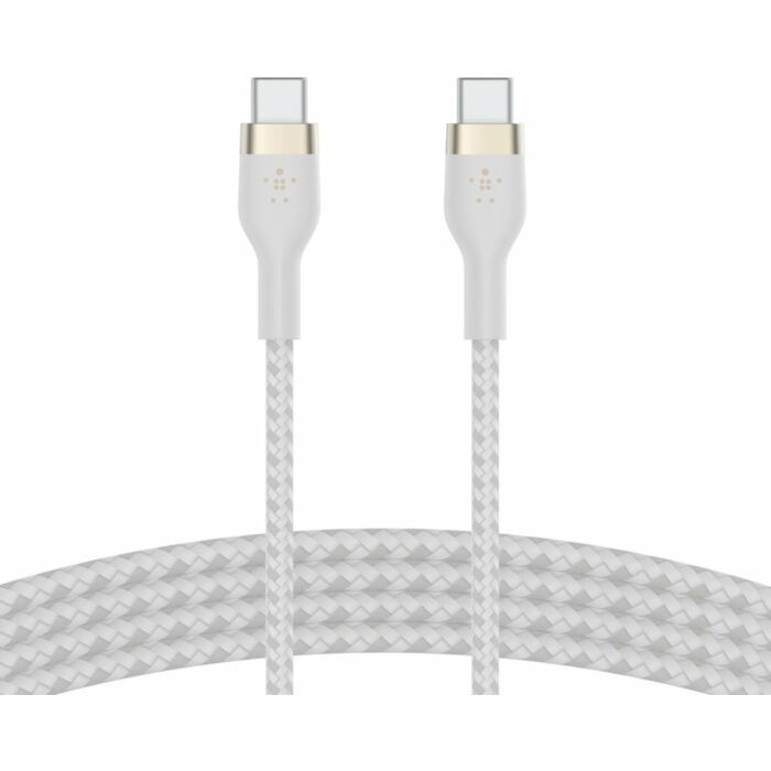 Belkin | USB-C/USB-C Kabel | 60W | 3m | Wit