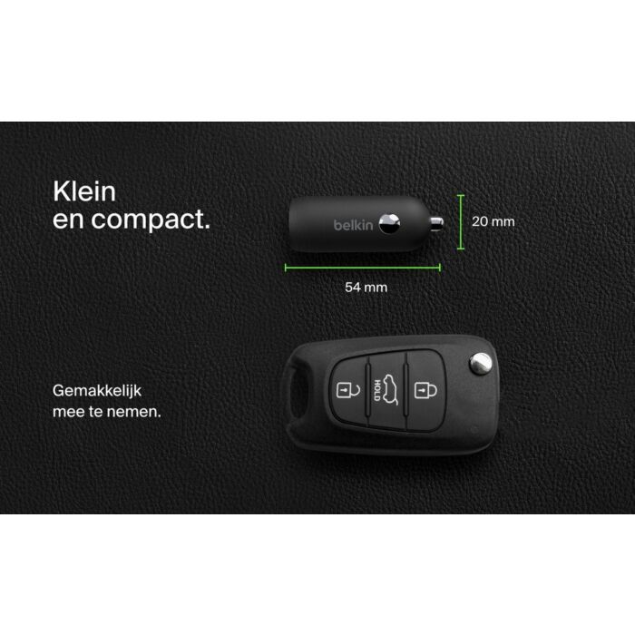 Belkin | AUTO-OPLADER | 30W USB-C met kabel