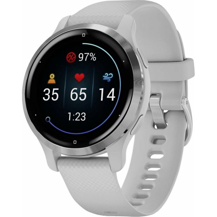 Garmin | Venu 2s | Lichtgrijs/Zilver
