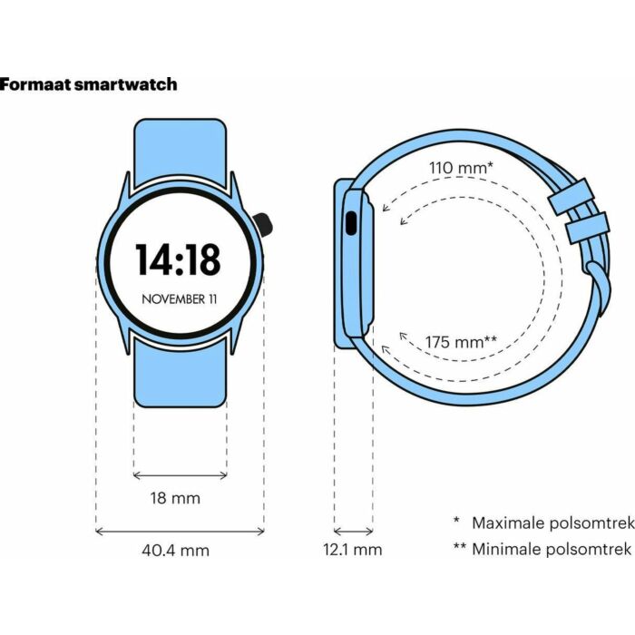 Garmin | Venu 2s | Lichtgrijs/Zilver