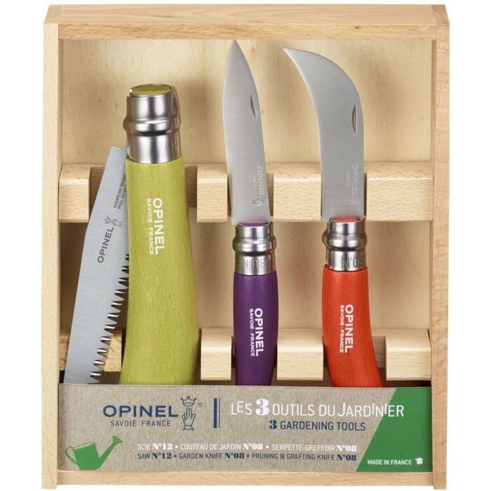 Opinel | Tuinset | 3-delig, Gekleurd