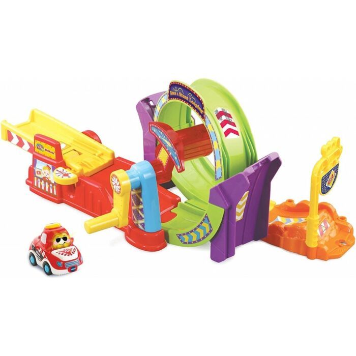 Vtech | Toet Toet Auto Race & Stunt Looping | Inclusief 1 Toet Toet Auto en 2 AAA-batterijen