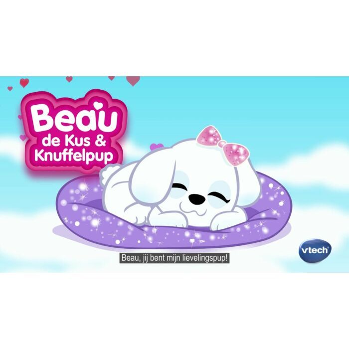 Vtech | Kidi Beau De Kus & Knuffelpup | Interactieve Speelgoedhond