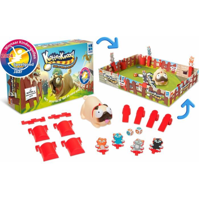 Spel Kattekwaad | Bordspel | Voor 2-6 Spelers | Leeftijd 8+