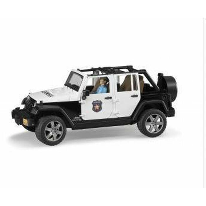 Bruder | Auto | Jeep Politie Wrangler Rubicon Unlimited | Licht en Geluid