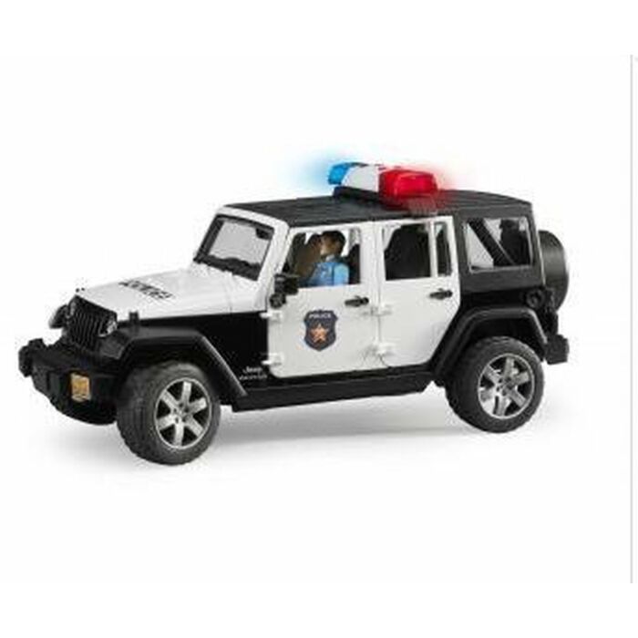 Bruder | Auto | Jeep Politie Wrangler Rubicon Unlimited | Licht en Geluid