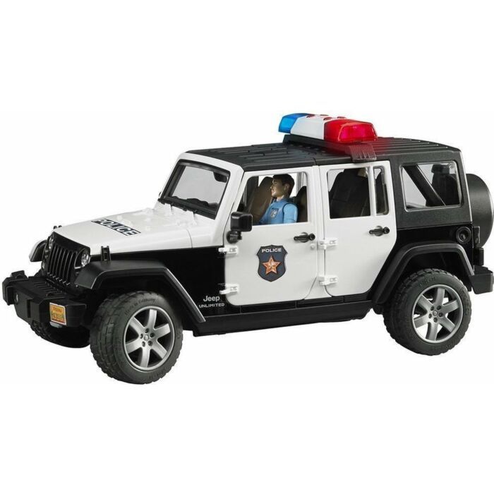 Bruder | Auto | Jeep Politie Wrangler Rubicon Unlimited | Licht en Geluid