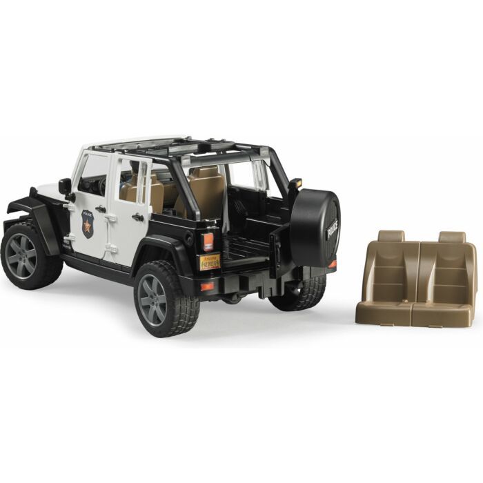 Bruder | Auto | Jeep Politie Wrangler Rubicon Unlimited | Licht en Geluid